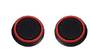 PS4 cиликоновые накладки на стики dualshock 4 (Black-Red) (2шт)