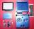 Корпус Game Boy Advance SP (Premium) (Синий)