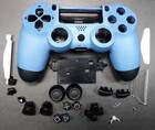 Корпус для джойстика PS4 Dualshock 4 JDM-030 в сборе (Gray Blue) (Оригинал)