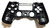 Корпус джойстика PS4 Dualshock 4 JDM-011 (Чёрный) Премиум