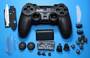 Корпус джойстика PS4 Dualshock 4 JDM-040 в сборе (Чёрный) (Премиум)