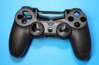 Корпус джойстика PS4 Dualshock 4 JDM-040 (Чёрный) (Премиум)
