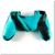 PS4 силиконовый чехол для джойстика (Камуфляж)(Blue-black)