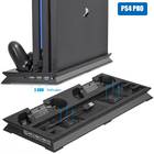Вертикальная подставка PS4 Pro c кулером и USB (KJH)