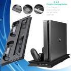 Вертикальная подставка PS4 Slim c кулером и USB (KJH)