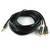 Кабель аудио jack 3.5 mm - 2 RCA-(тюльпаны) (1.5 м) Ugreen Original