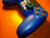 PS4 cиликоновые накладки на стики dualshock 4 (Black-Light blue) (2шт)